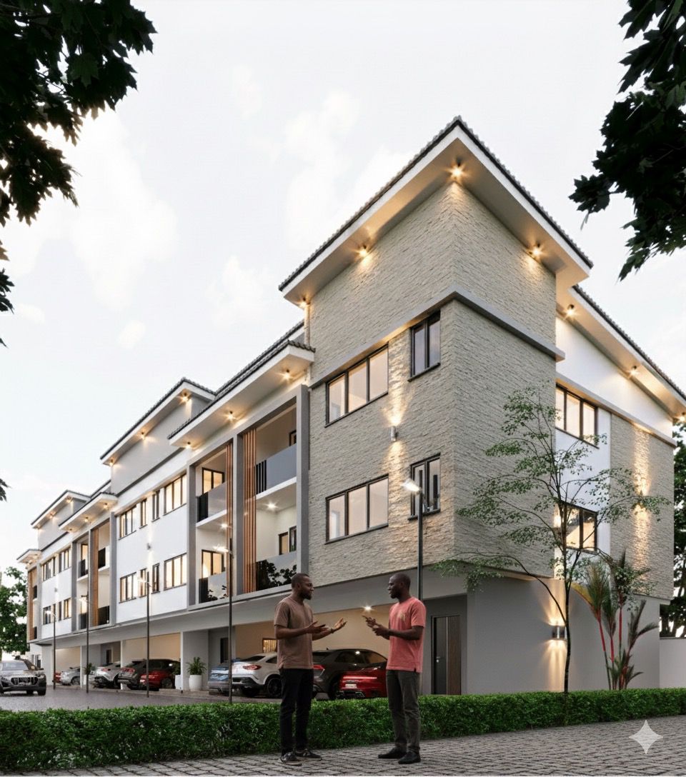 The Liora contemporary facade in daylight